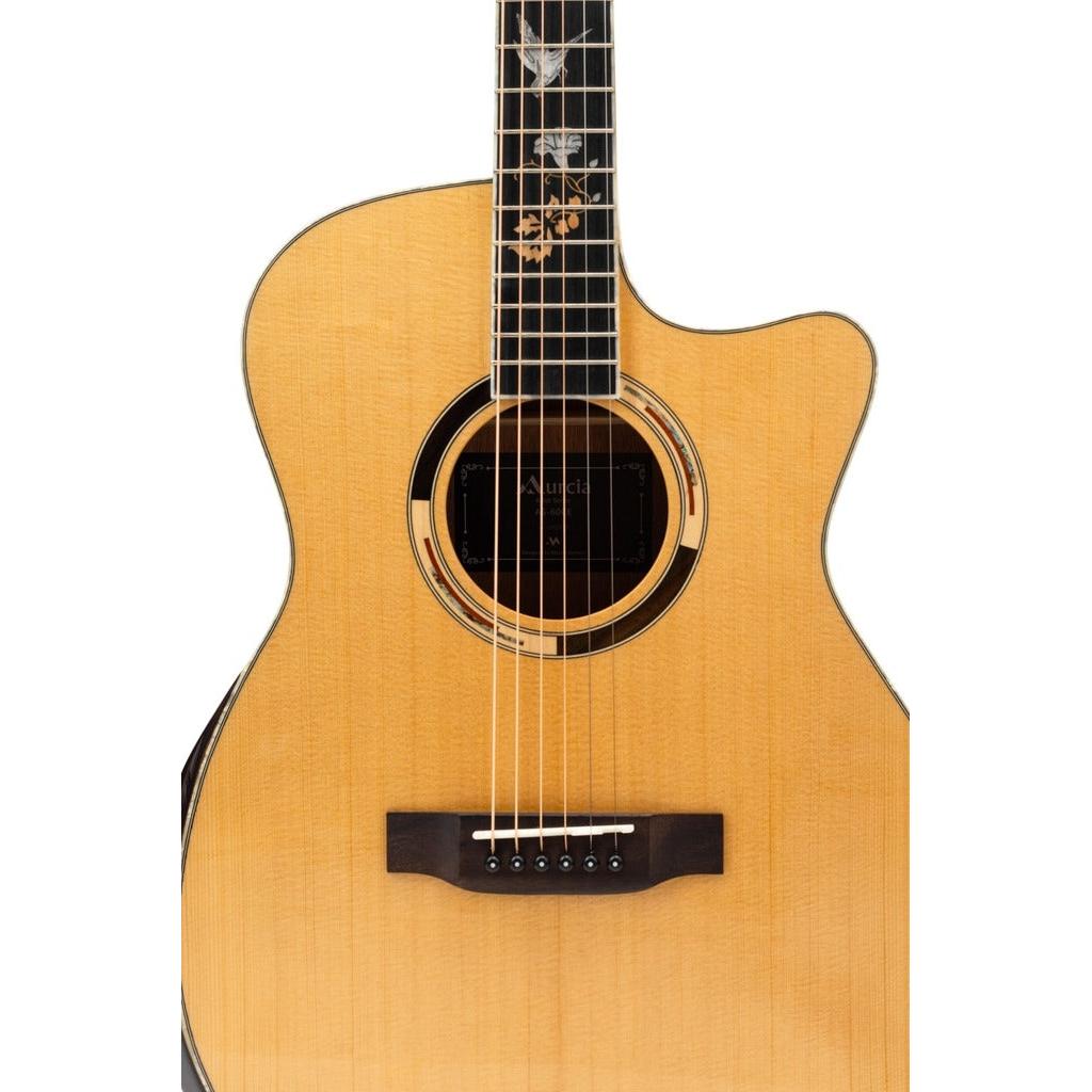 Đàn Guitar Acoustic Electric Murcia AS60CE, Natural w/Bag