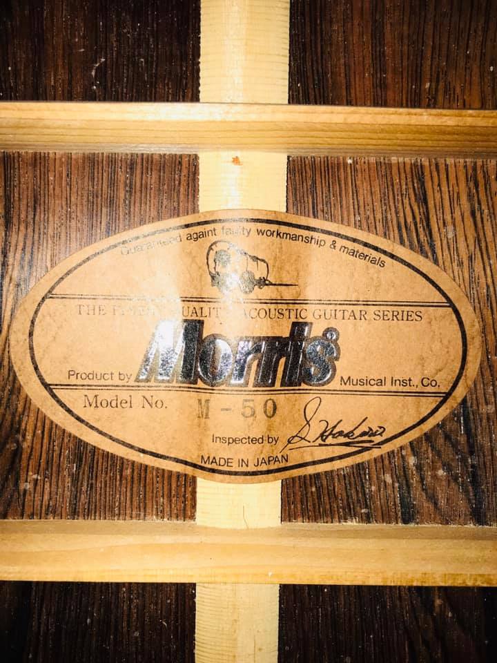 Đàn Guitar Acoustic Morris M50