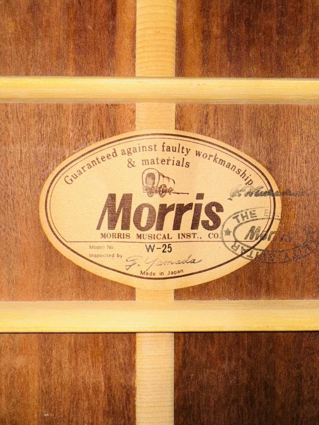 Đàn Guitar Acoustic Morris W25 1980