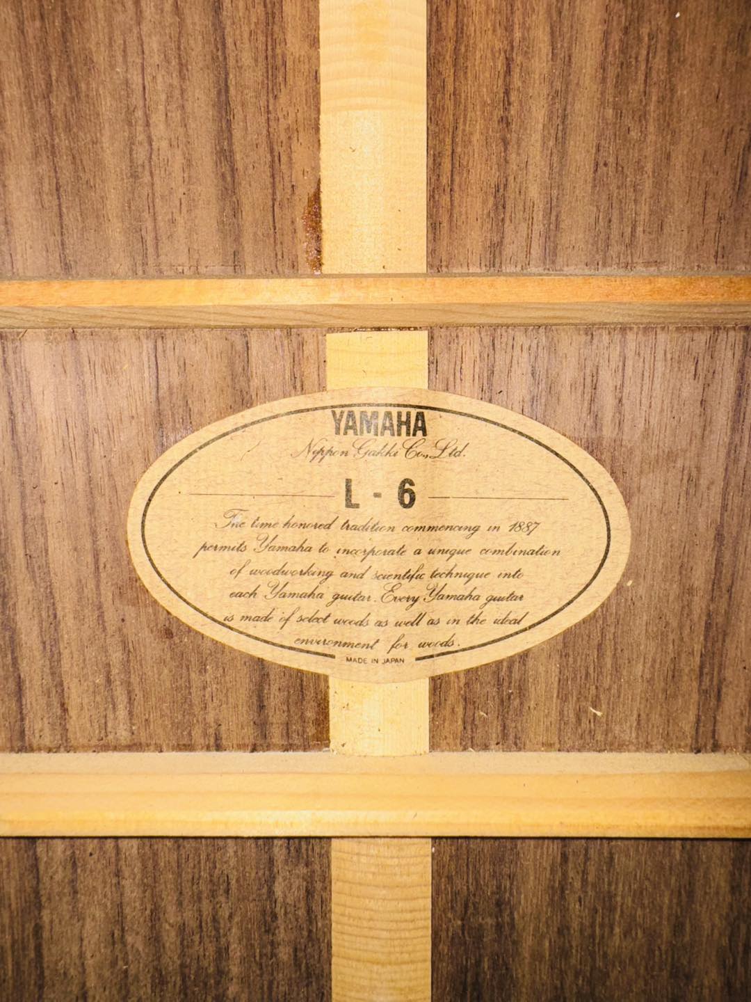 Đàn Guitar Acoustic Yamaha L6 Gen1