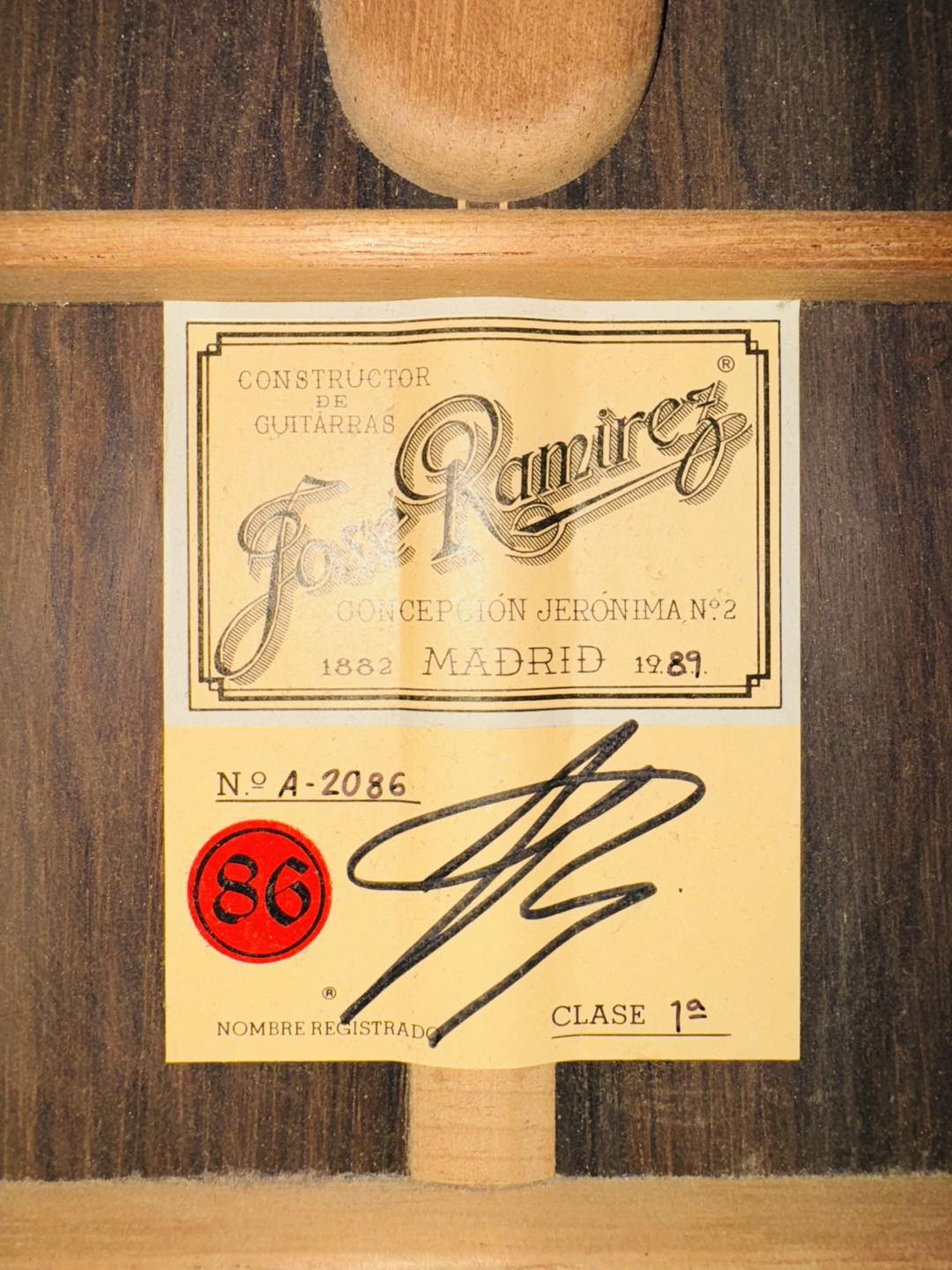 Đàn Guitar Classic Jose Ramirez 1A 1989