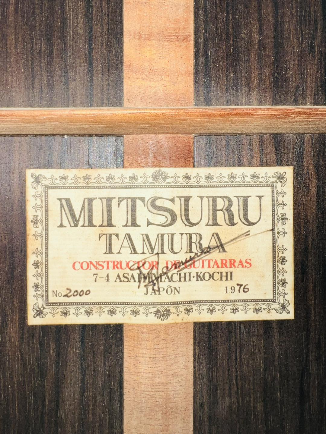 Đàn Guitar Classic Mitsuru Tamura No2000