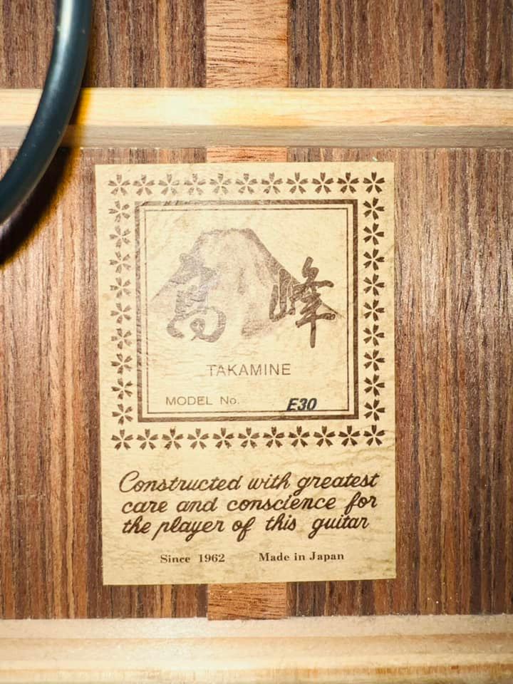 Đàn Guitar Classic Takamine E30