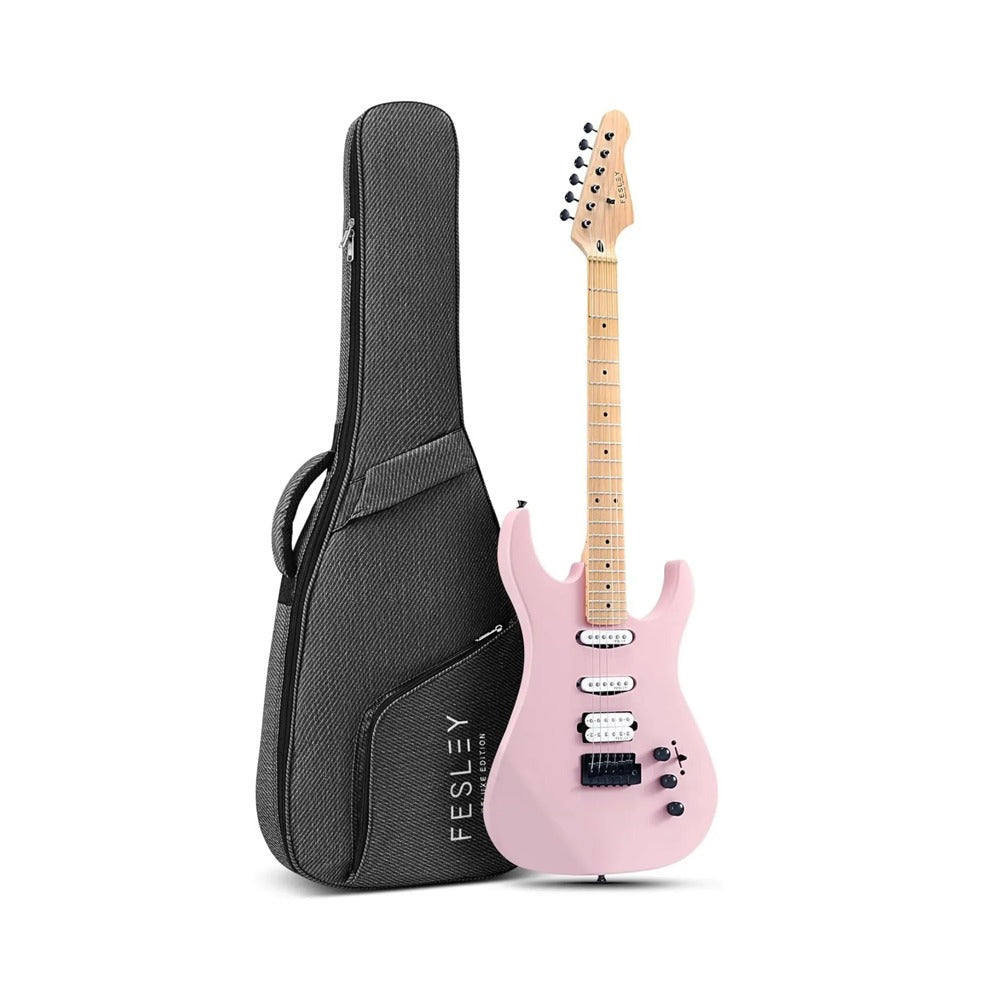 Đàn Guitar Điện Fesley FST350M HSS Electric Guitar, Maple Fingerboard