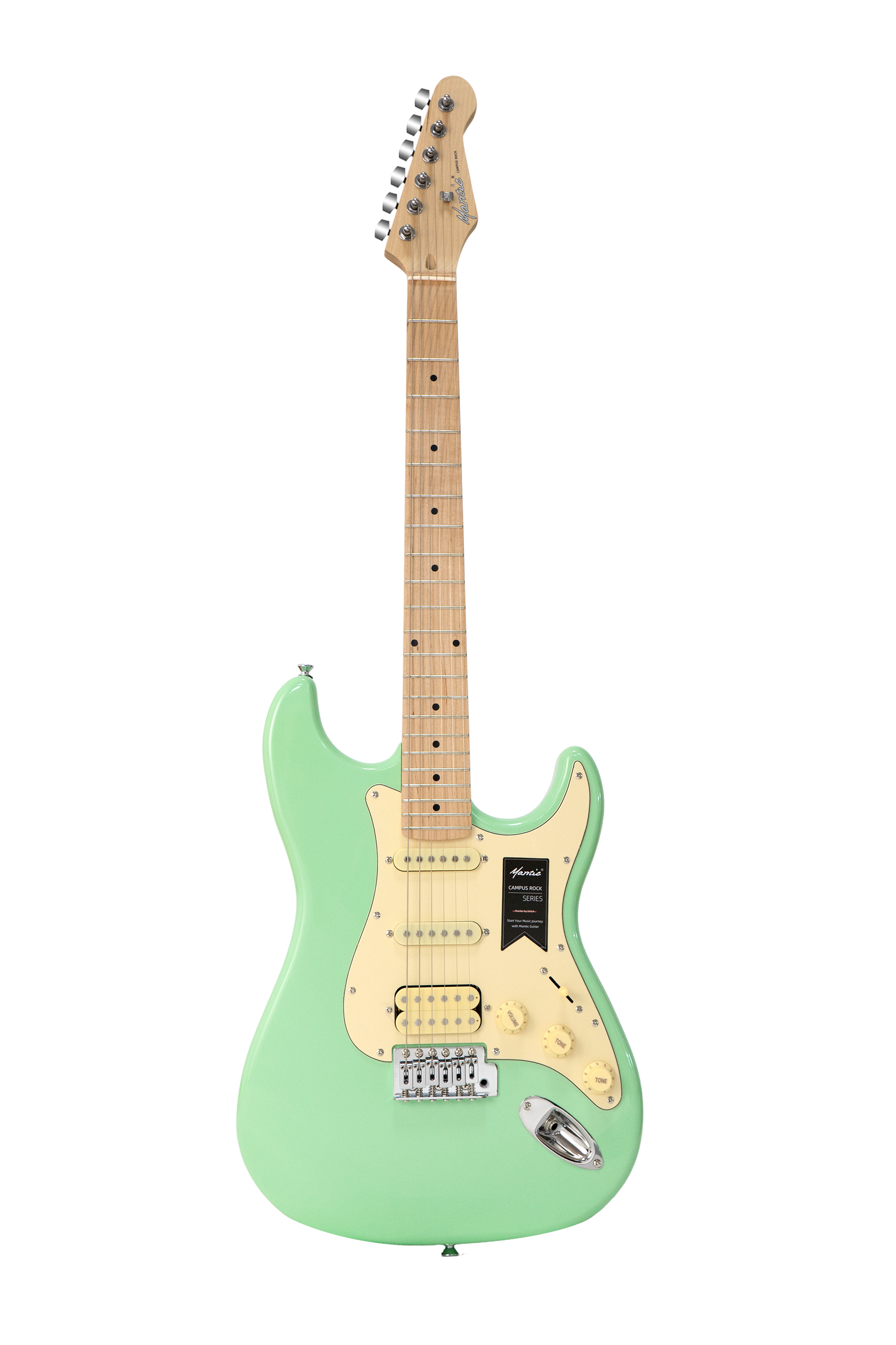 Đàn Guitar Điện Mantic MST100, HGR Green