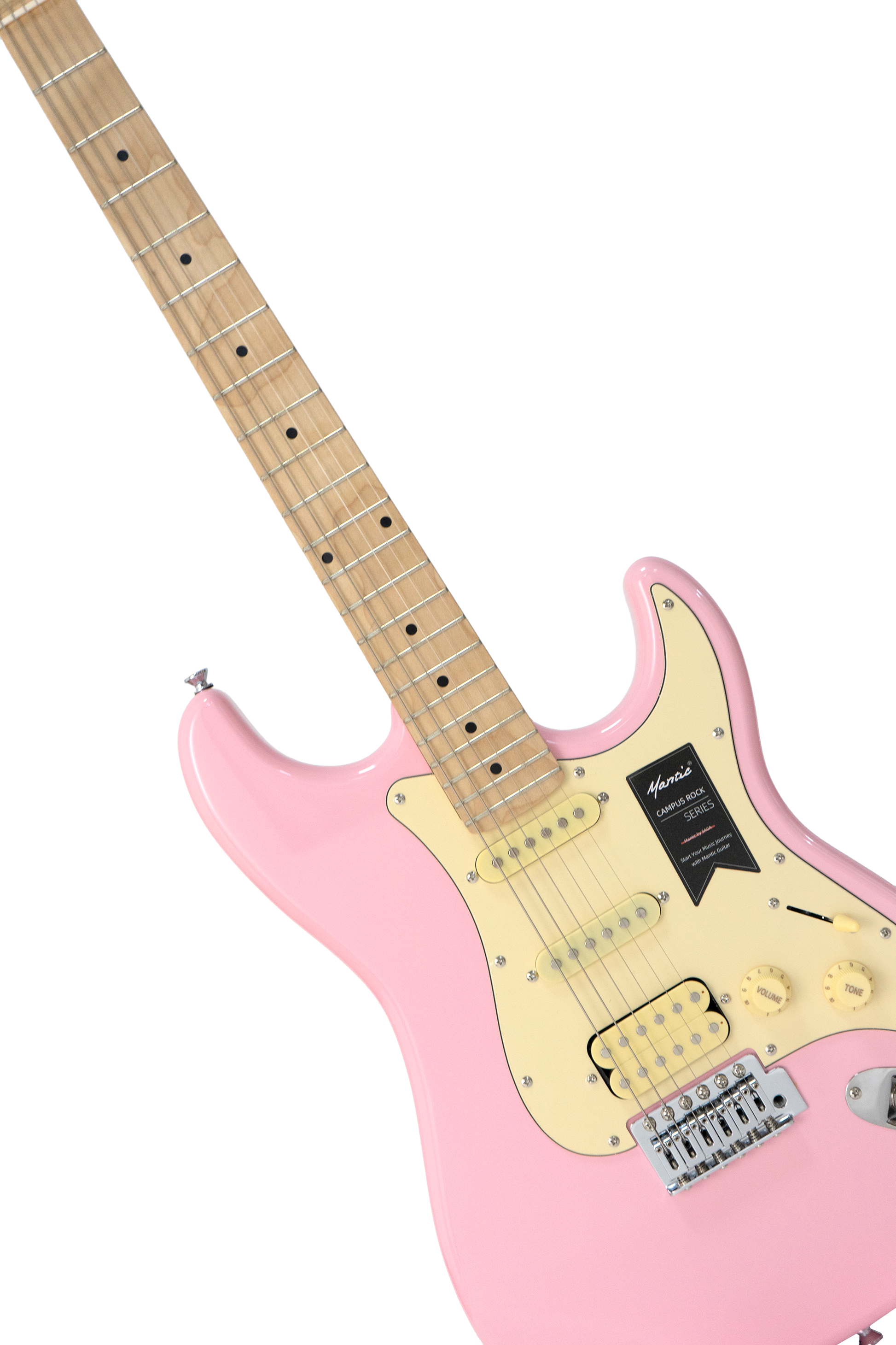 Đàn Guitar Điện Mantic MST100, HPK Pink