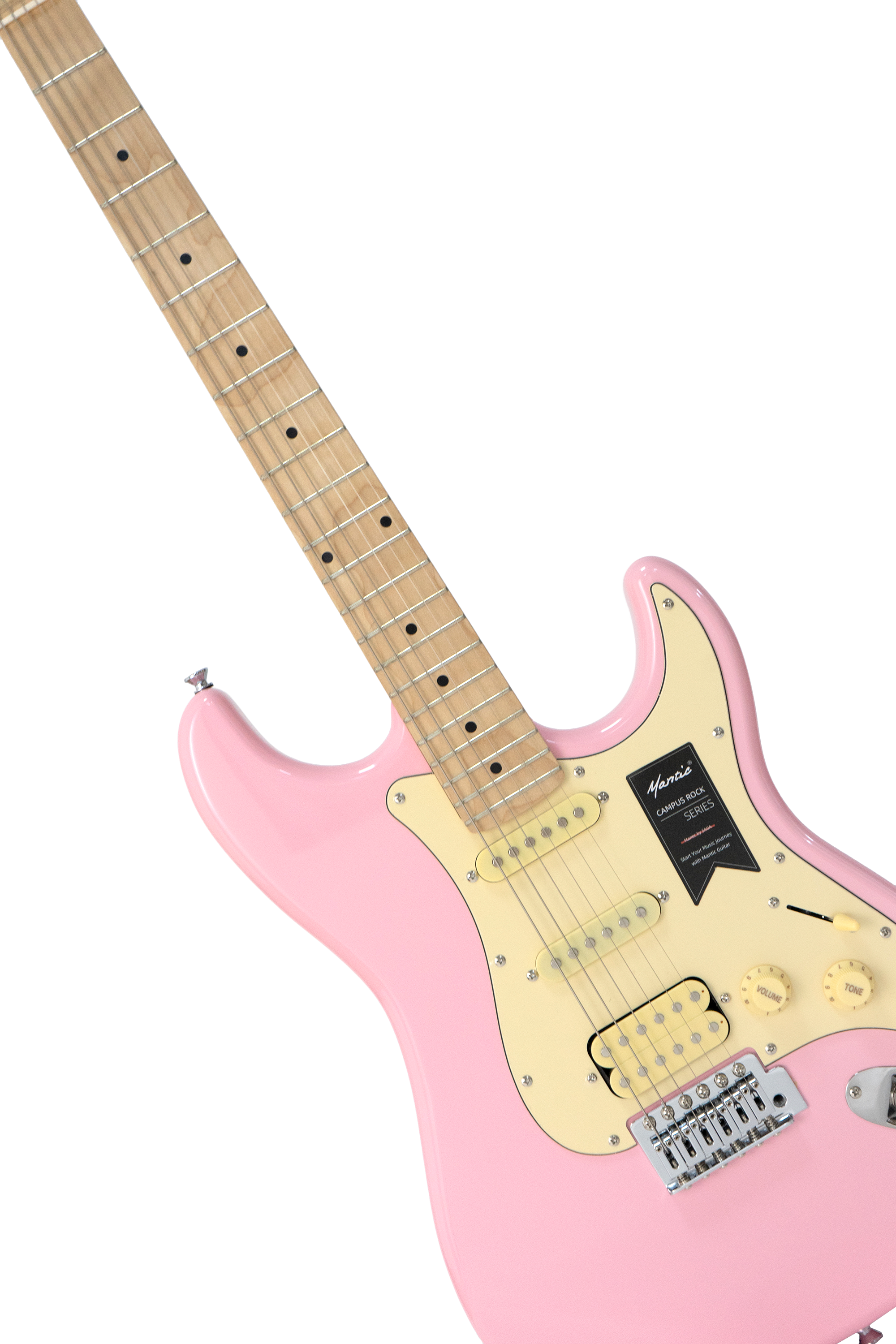 Đàn Guitar Điện Mantic MST100, HPK Pink