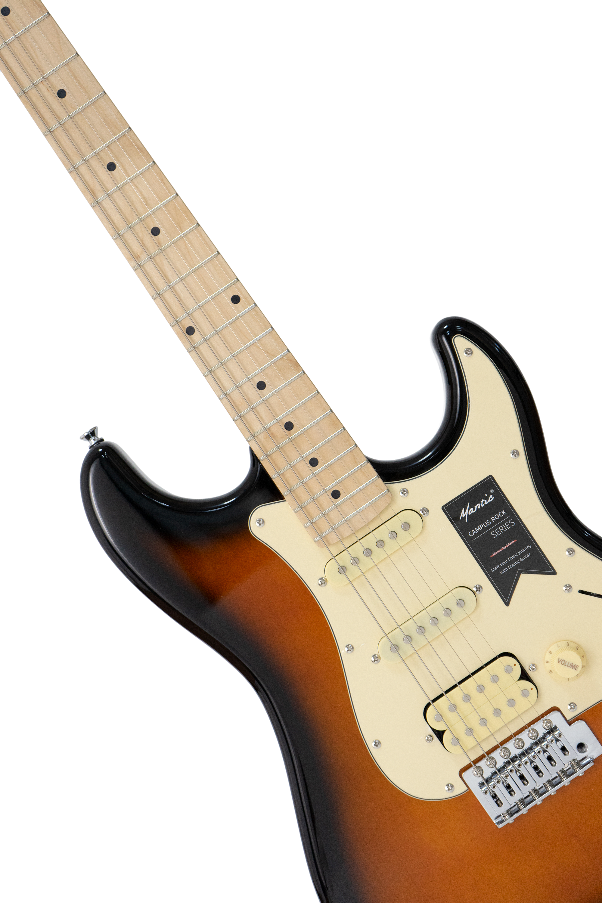 Đàn Guitar Điện Mantic MST100, HSB Sunburst