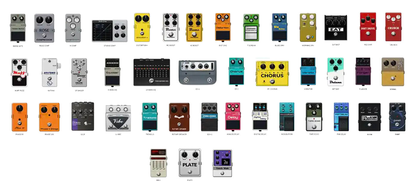 Pedal Guitar Nux MG300 MKII