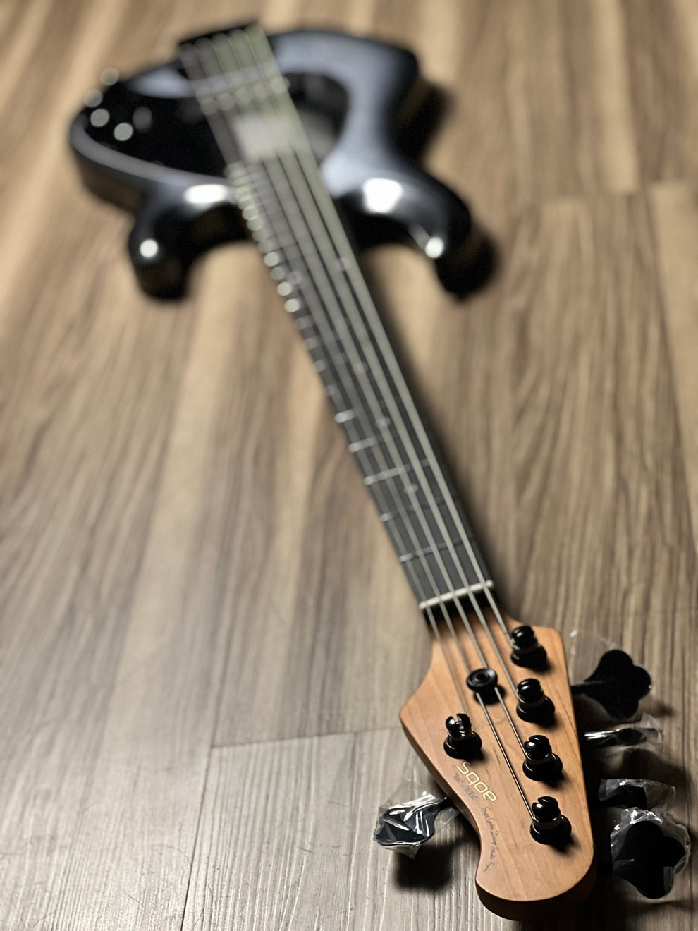 Đàn Guitar Bass Sqoe SBMS500 5 Strings H Electric Guitar, Rosewood Fingerboard, Misty Starry Sky Gray