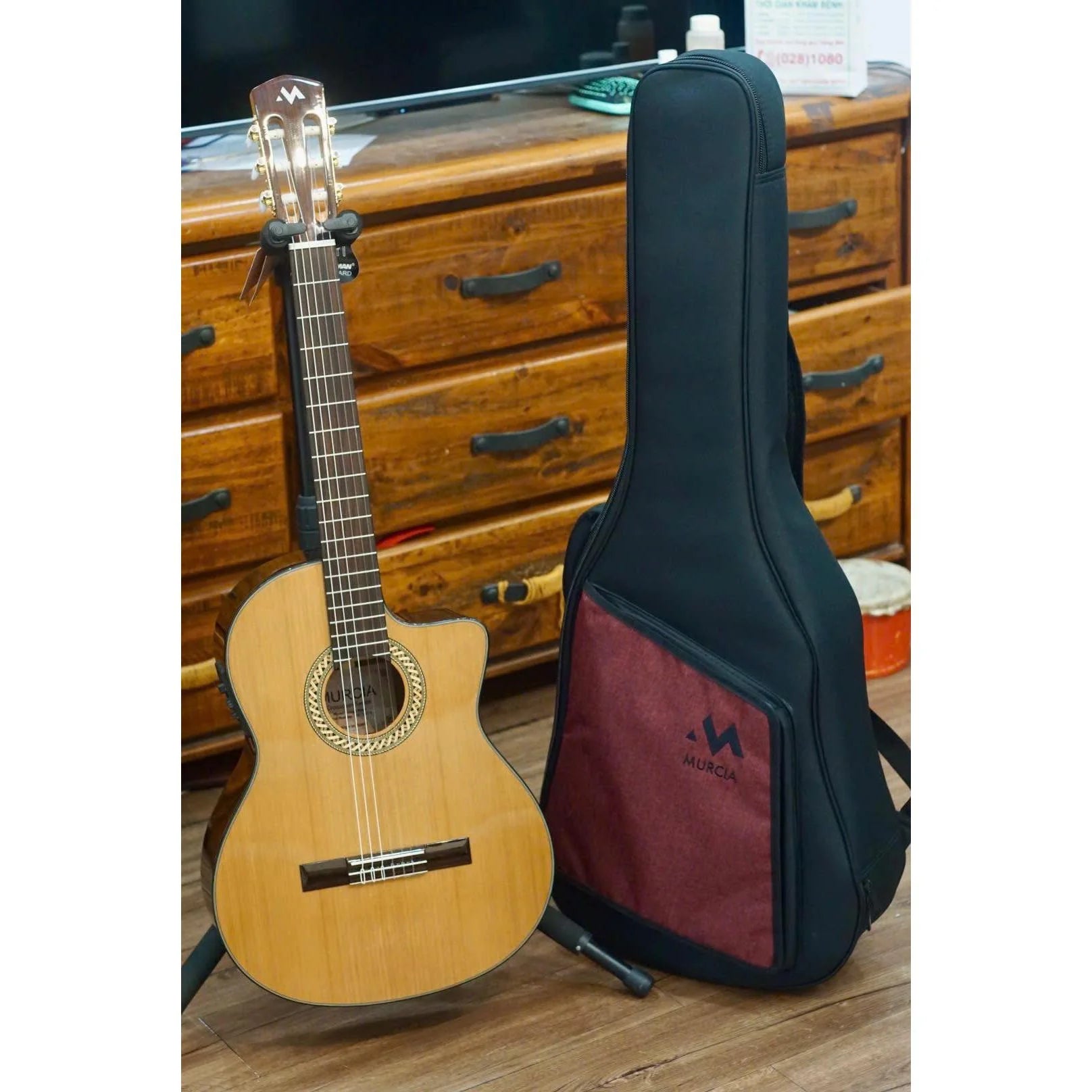 Đàn Guitar Classic Murcia Fusion Rose