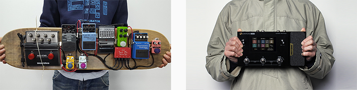 Pedal Guitar Hotone Ampero One MP80 Amp Modeler and Effects Processor