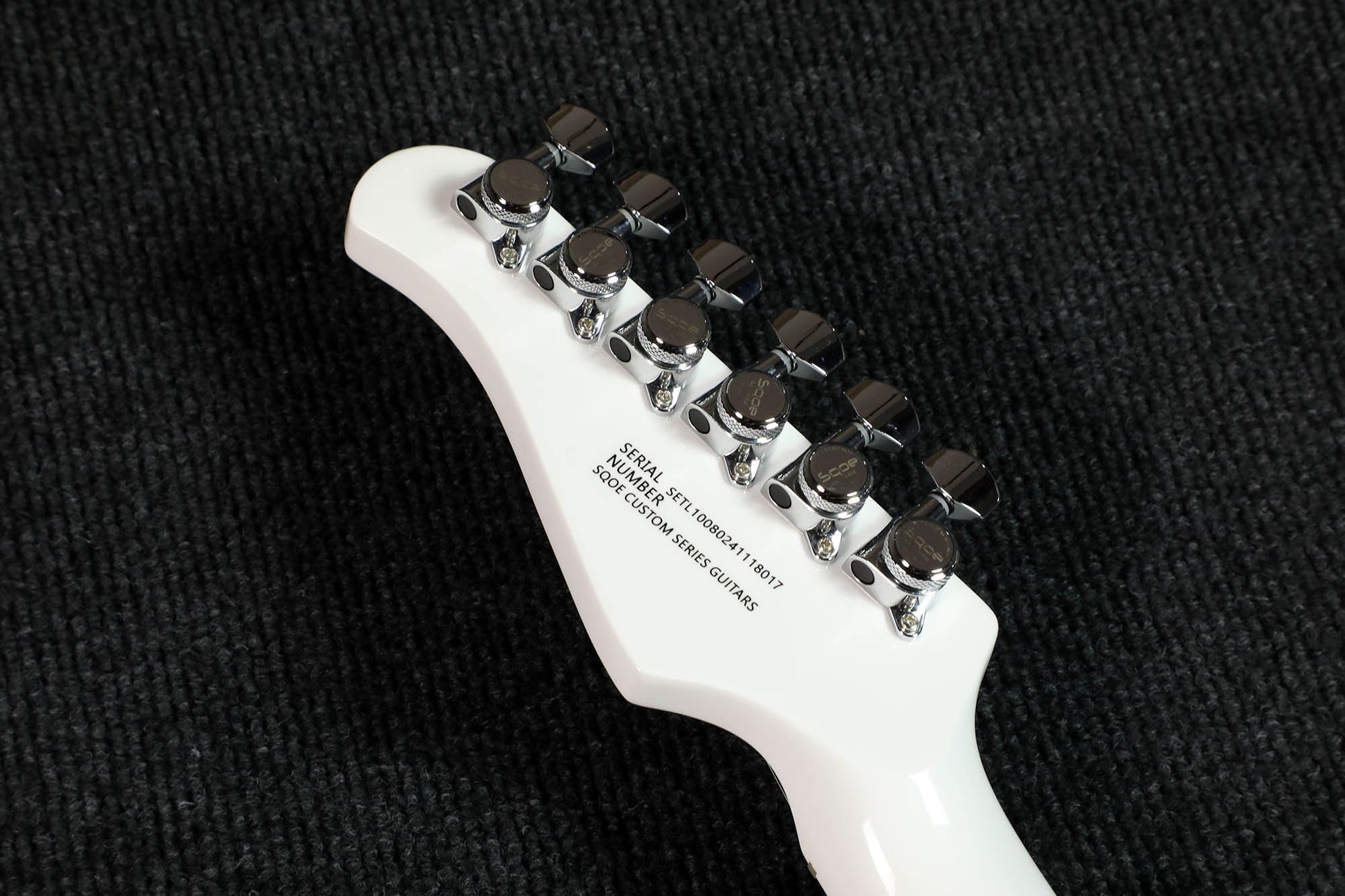 Đàn Guitar Điện Sqoe Limited Edition SETL1008 HH Electric Guitar w/Case, Canadian Maple Fingerboard, Red Devil