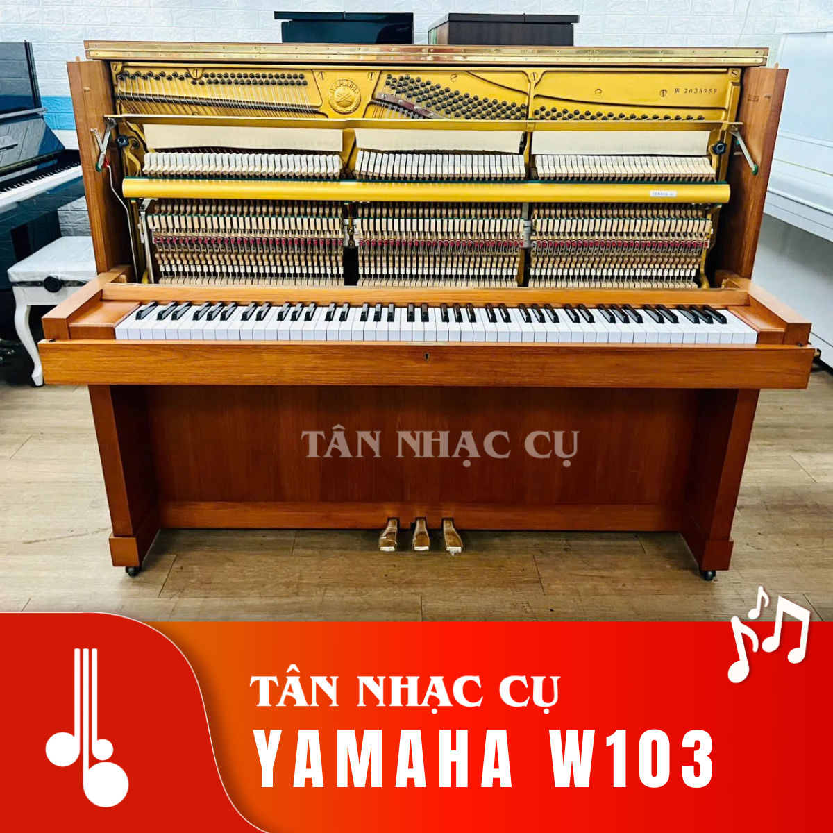 Yamaha W103 Tân Nhạc Cụ