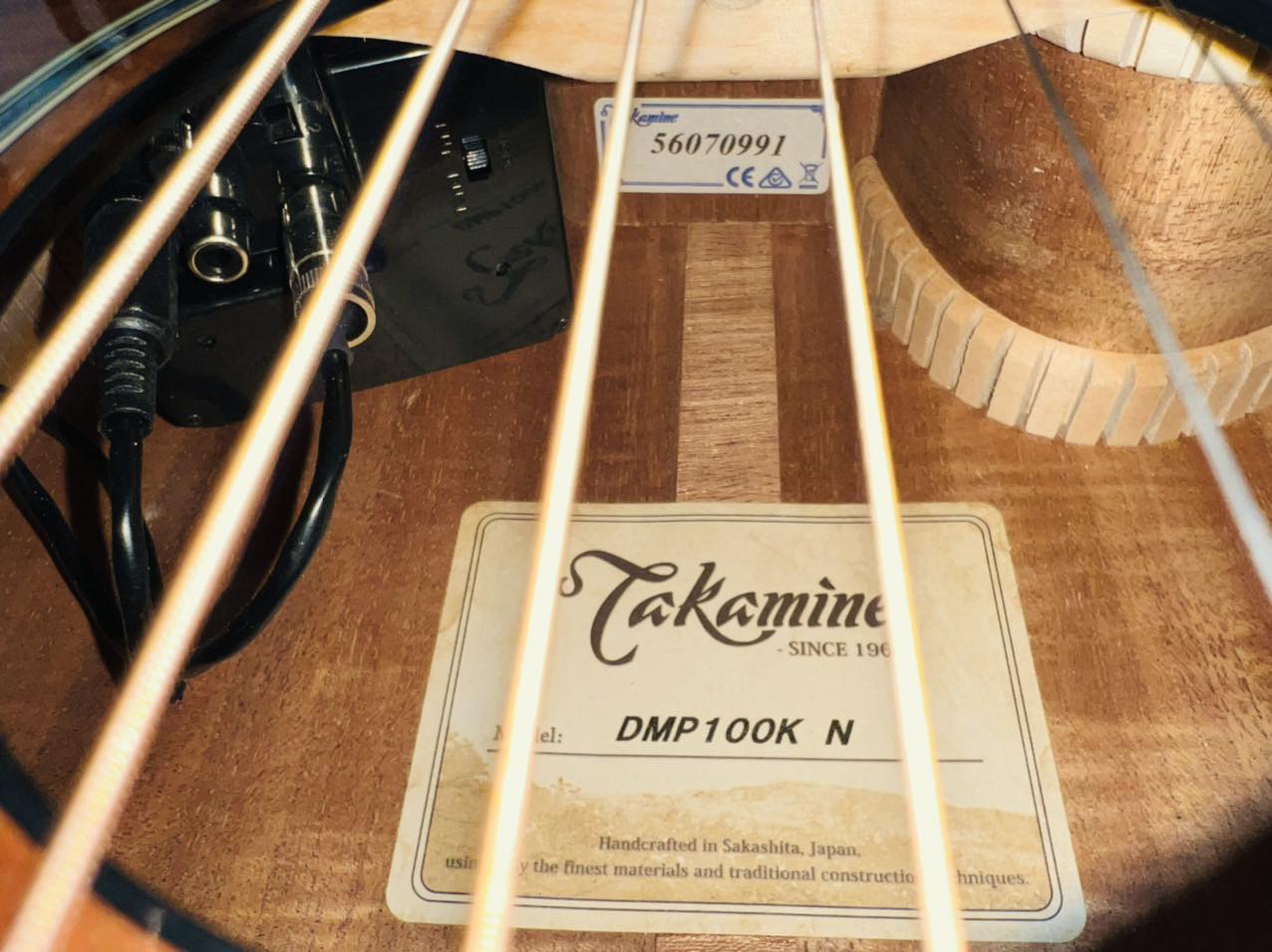 Đàn Guitar Acoustic Takamine DMP100K N