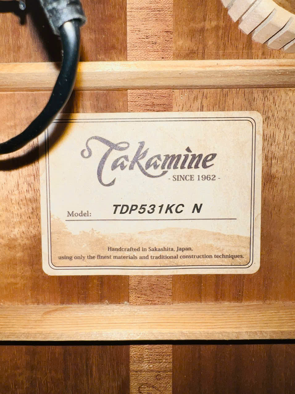 Đàn Guitar Acoustic Takamine TDP531KC N