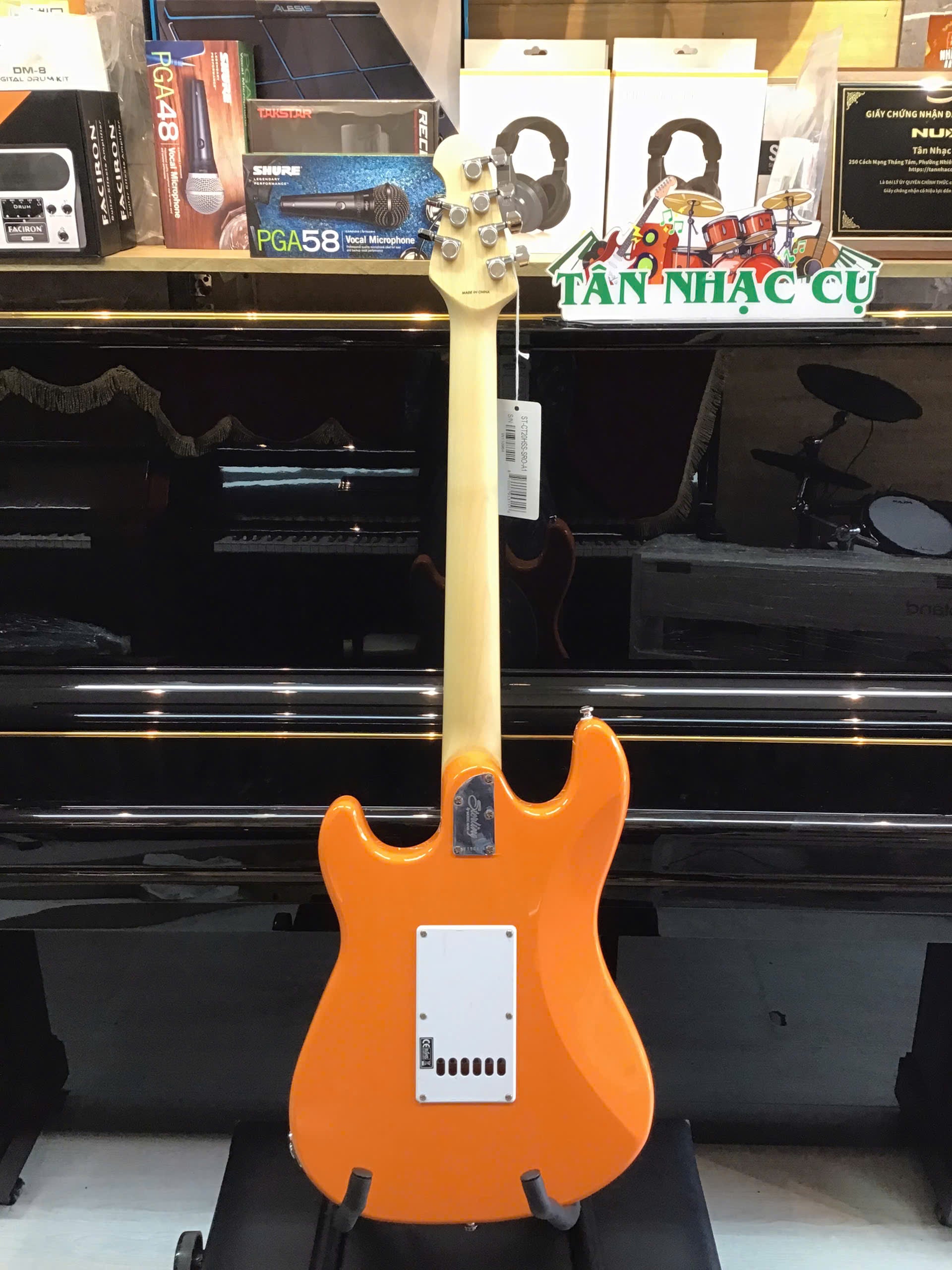 Đàn Guitar Điện Sterling By Music Man Cutlass CT20, Sunrise Orange