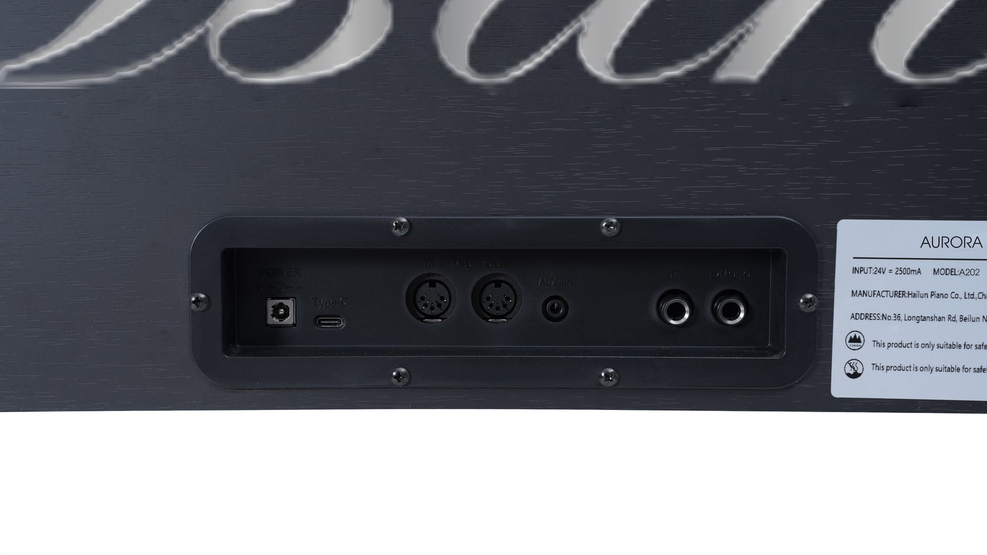 Đàn Piano Điện Asahi Aurora Series A202, Black