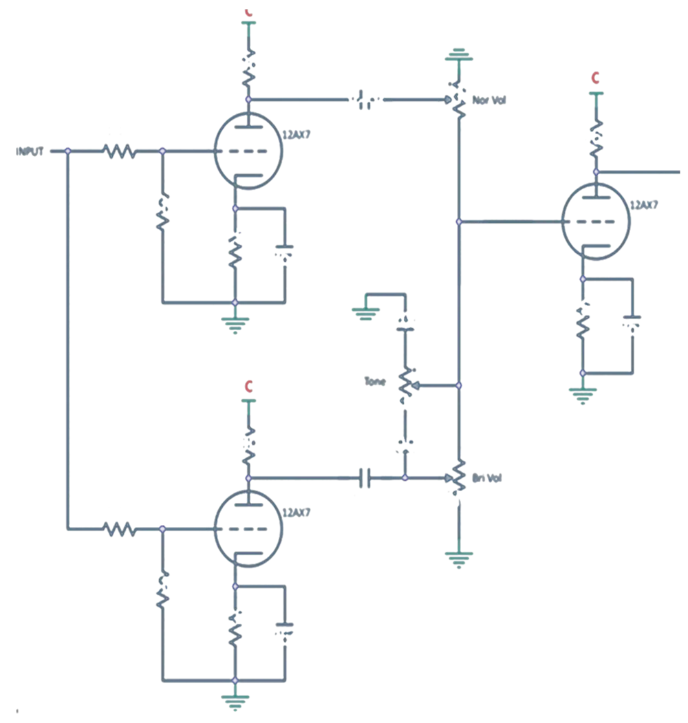 Pedal Guitar Nux MG101