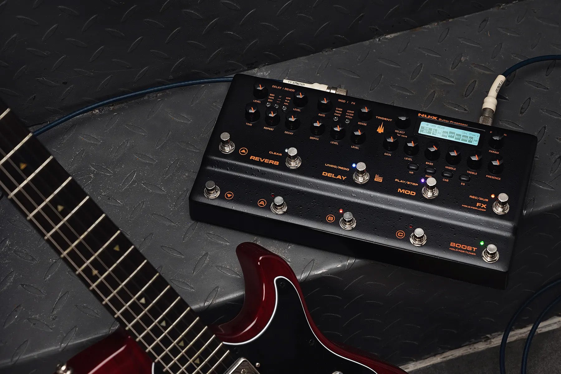 Pedal Guitar Nux Trident NME5 Multi Effect