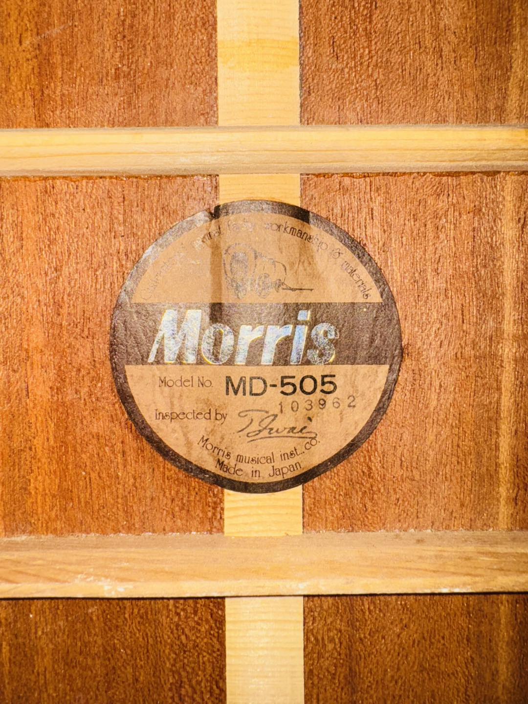 Đàn Guitar Acoustic Morris MD505