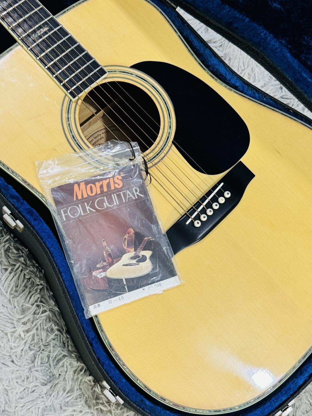 Đàn Guitar Acoustic Morris W40 1985