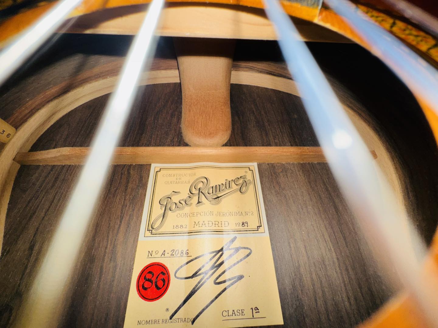 Đàn Guitar Classic Jose Ramirez 1A 1989