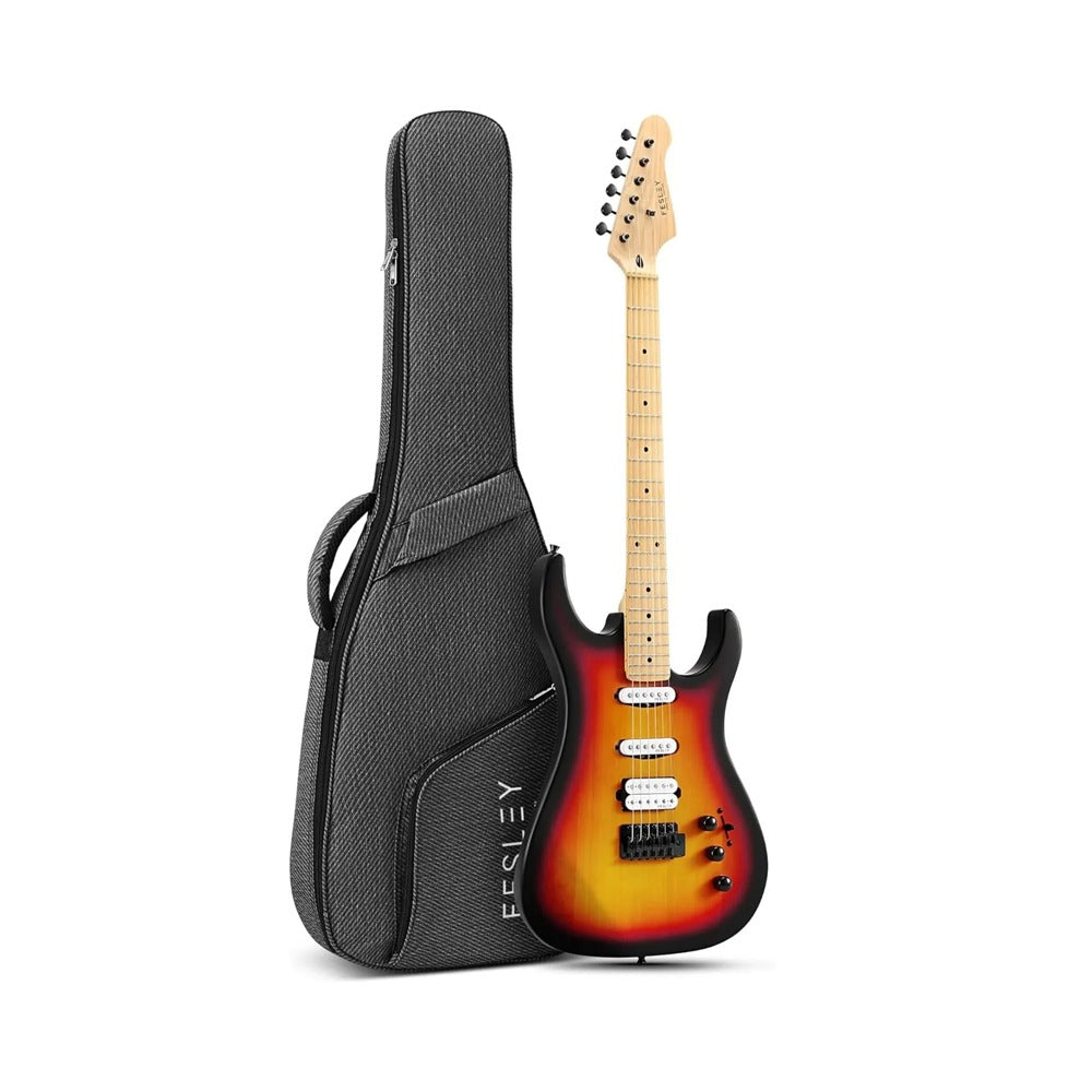 Đàn Guitar Điện Fesley FST350M HSS Electric Guitar, Maple Fingerboard
