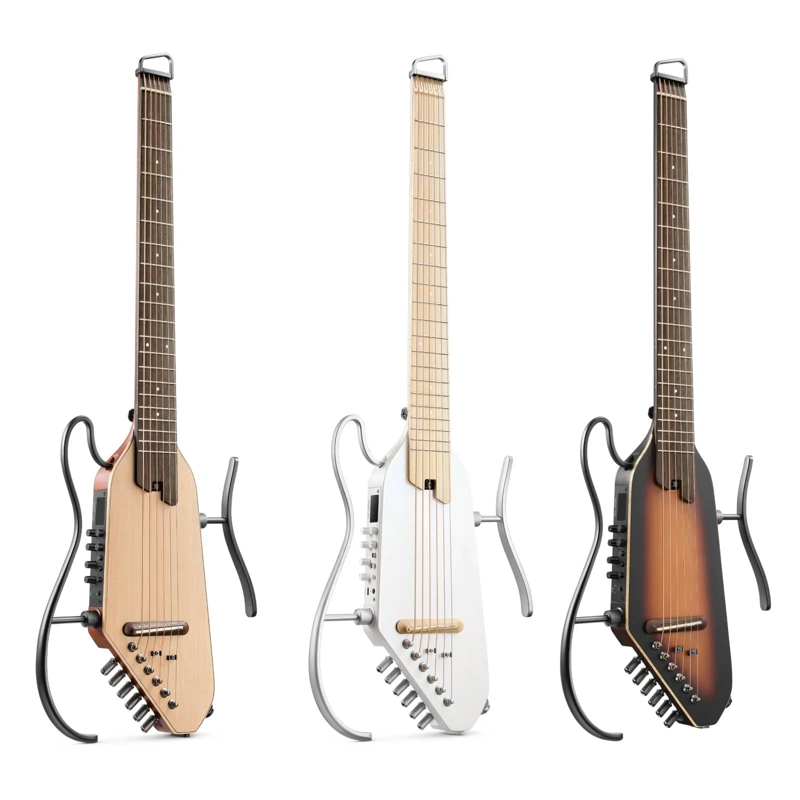Đàn Guitar Silent Acoustic Donner HUSH I Pro Mahogany