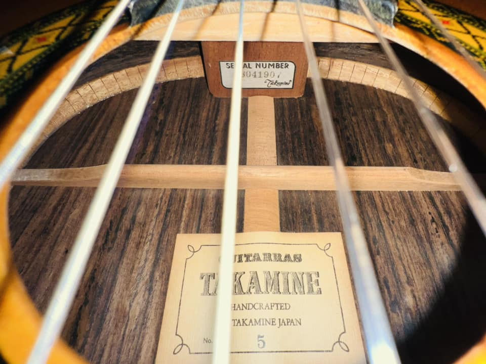 Đàn Guitar Classic Takamine No5