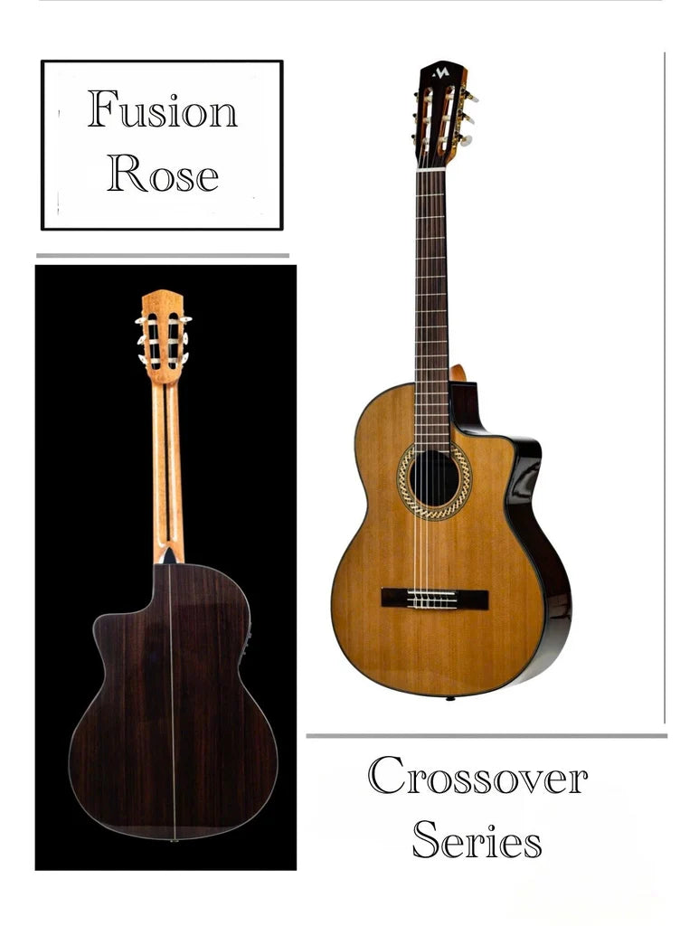 Đàn Guitar Classic Murcia Fusion Rose