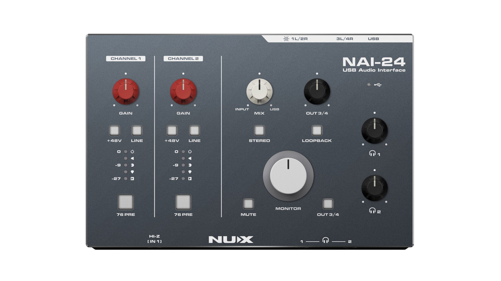 Audio Interface Nux NAI 24
