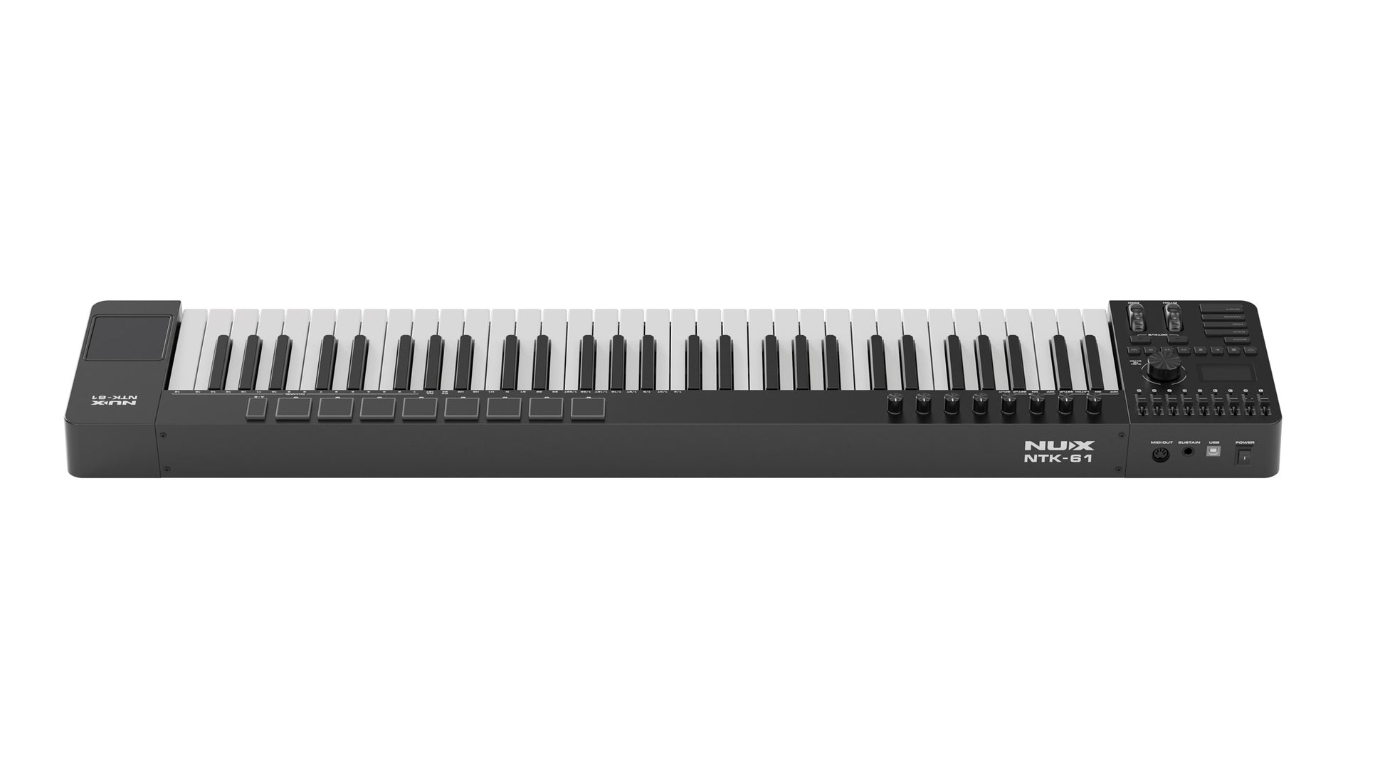 MIDI Keyboard Controller Nux NTK61, Black