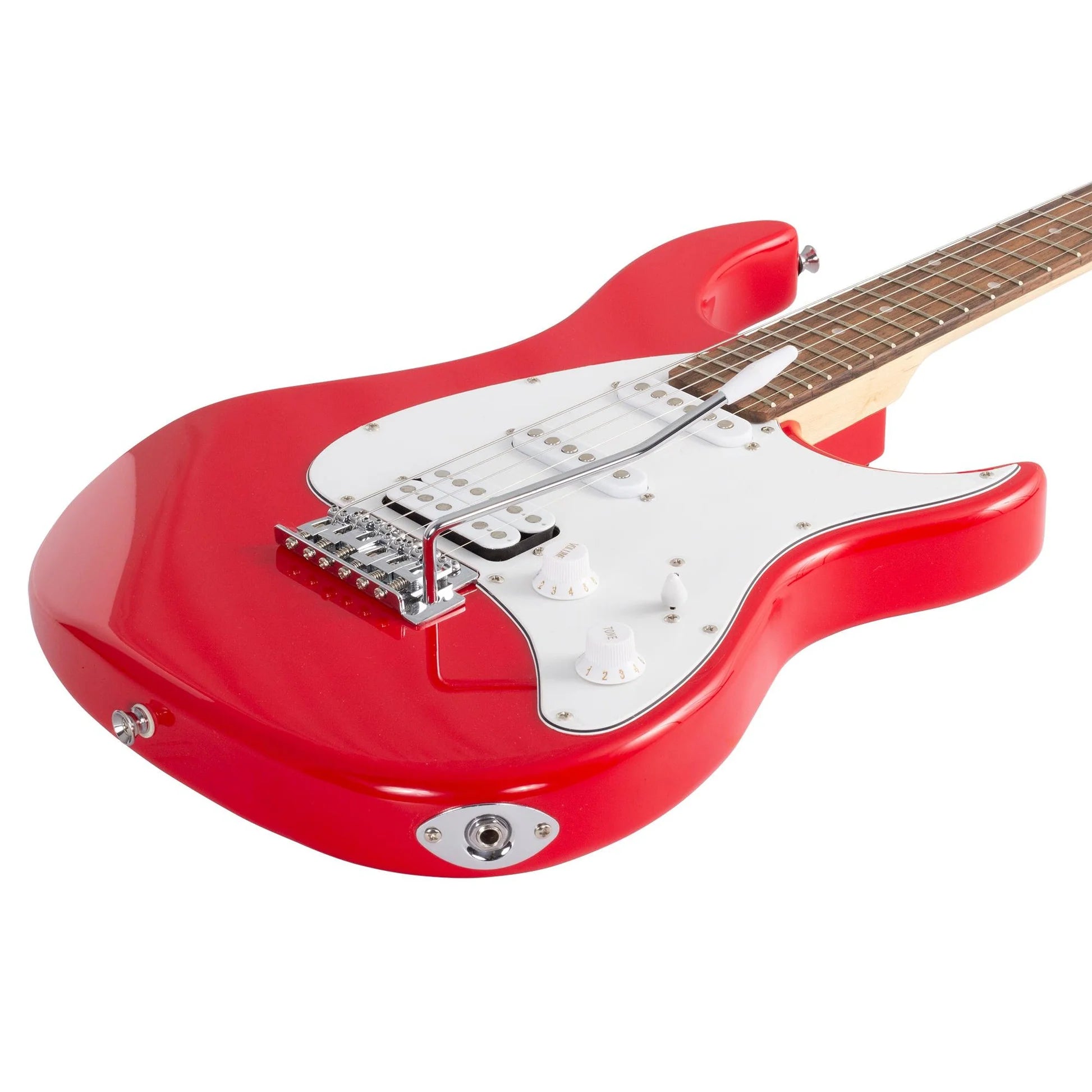 Đàn Guitar Điện Peavey Raptor Plus HSS Electric Guitar, Rosewood Fingerboard, Red
