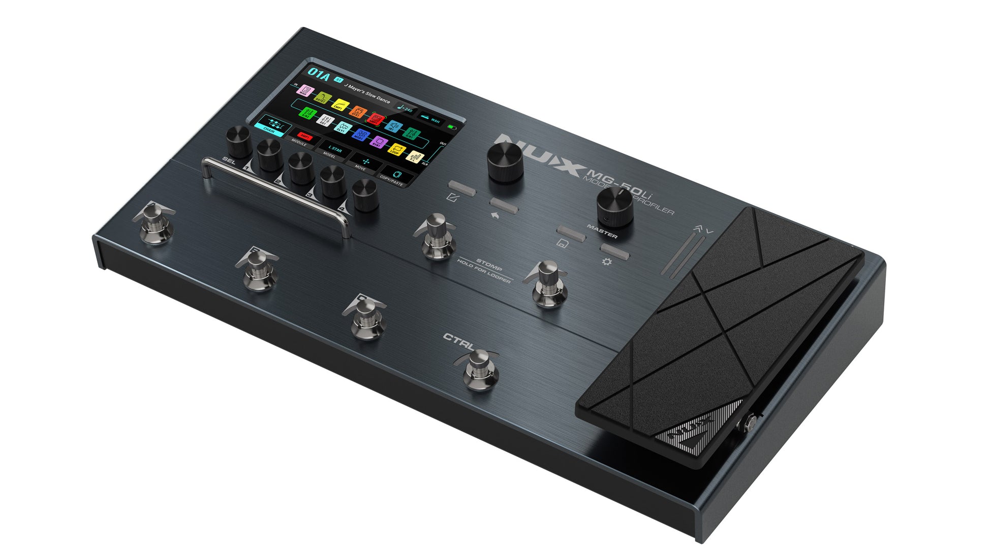 Pedal Guitar Multi Effects Nux MG50Li