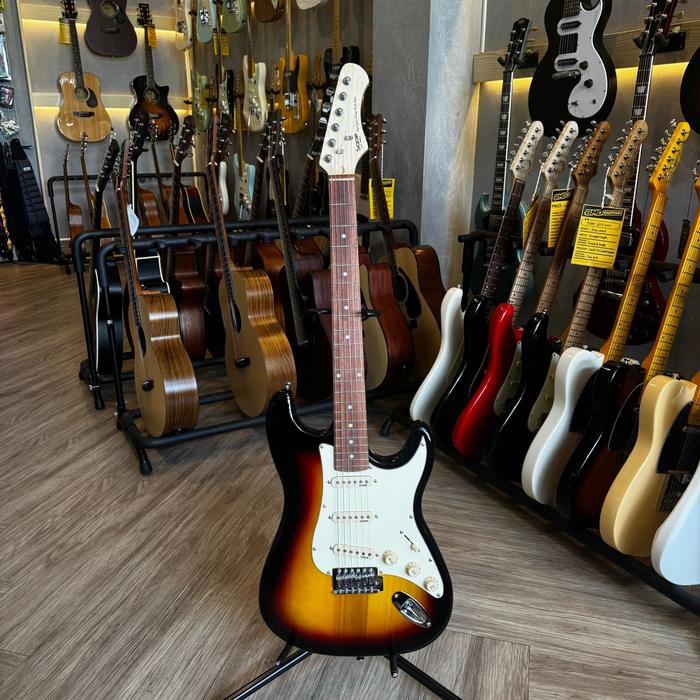 Đàn Guitar Điện Sqoe SEST200 SSS Electric Guitar,  Rosewood Fingerboard, Sunburst
