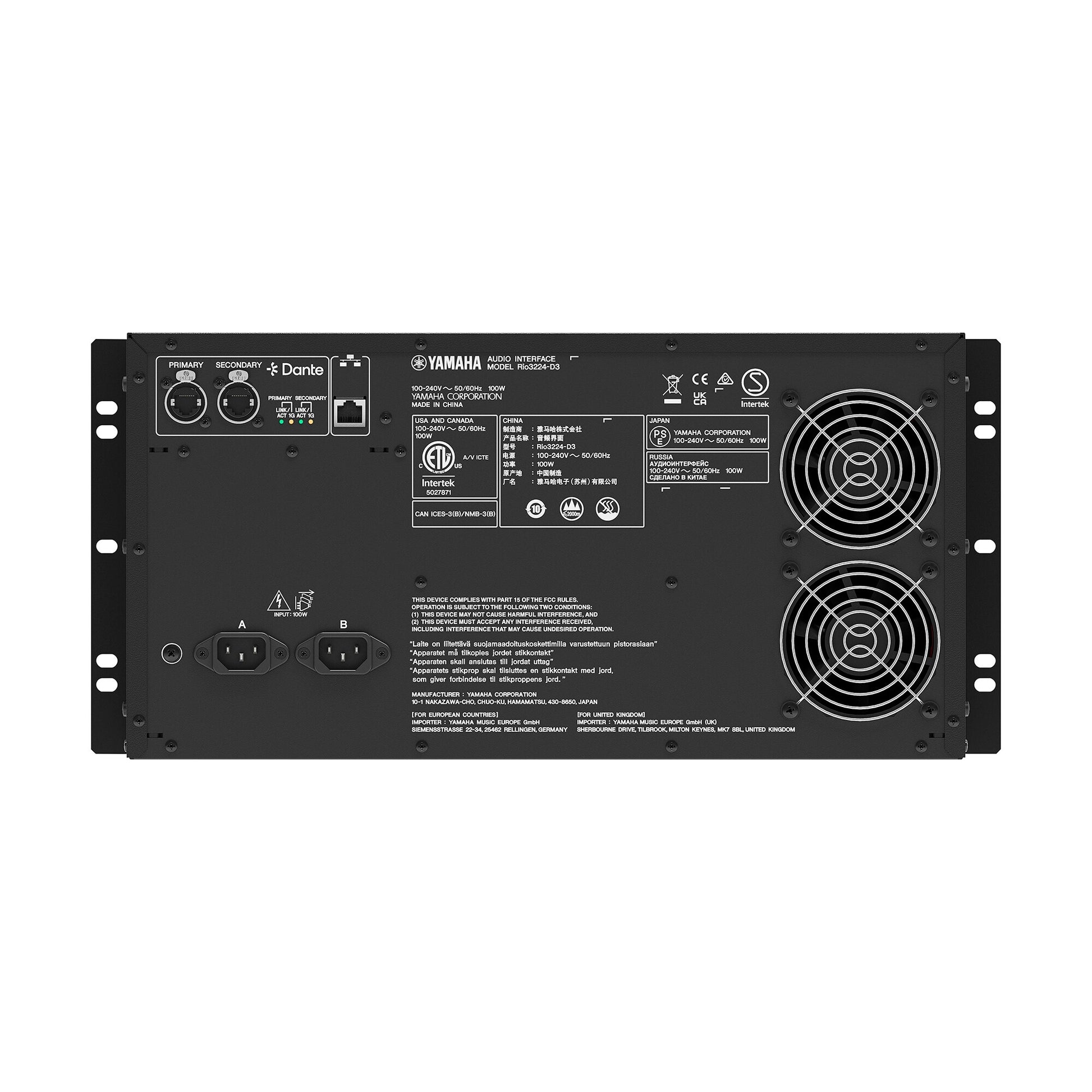 StageBox Yamaha Rio3224 D3