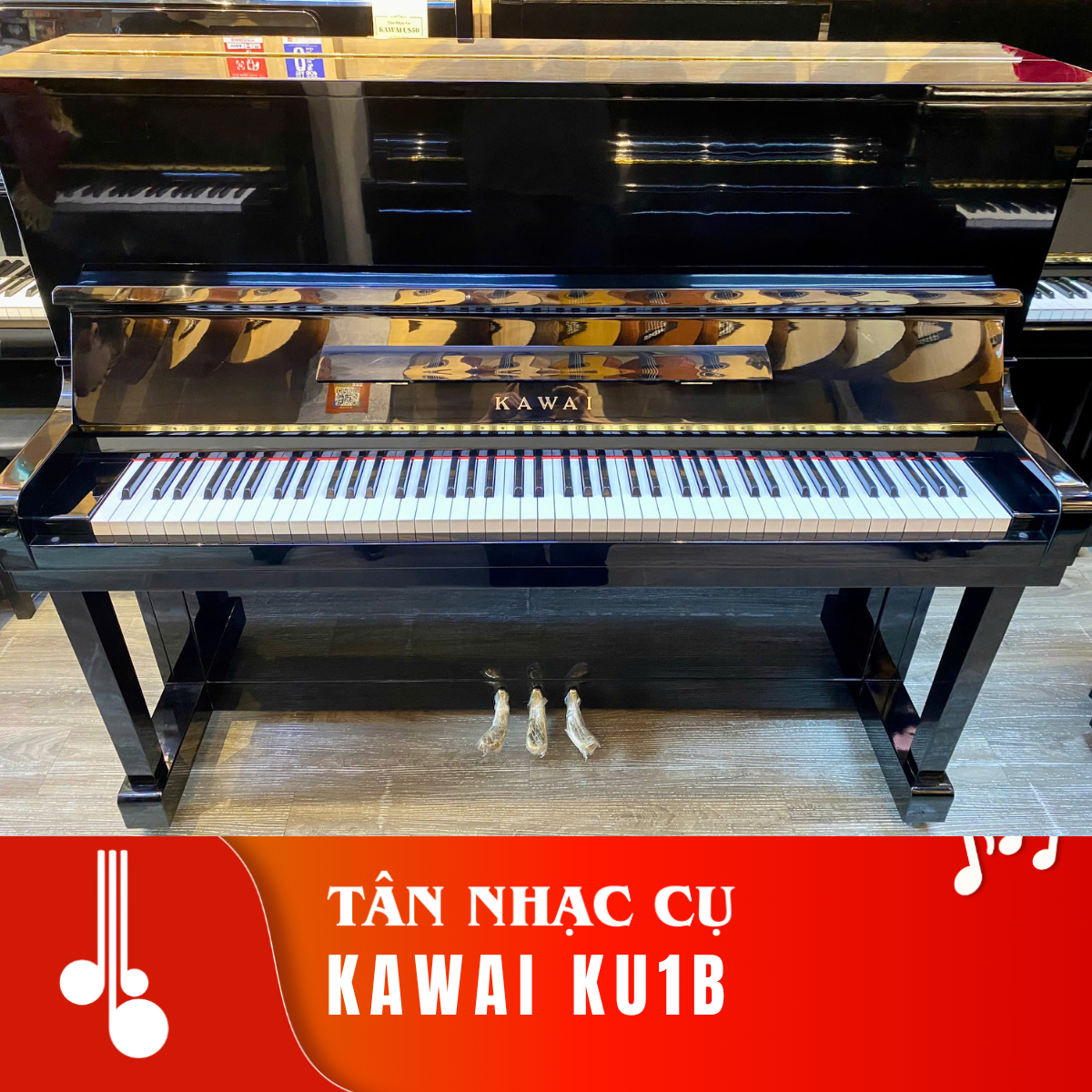 Đàn Piano Cơ Kawai KU1B - Qua Sử Dụng