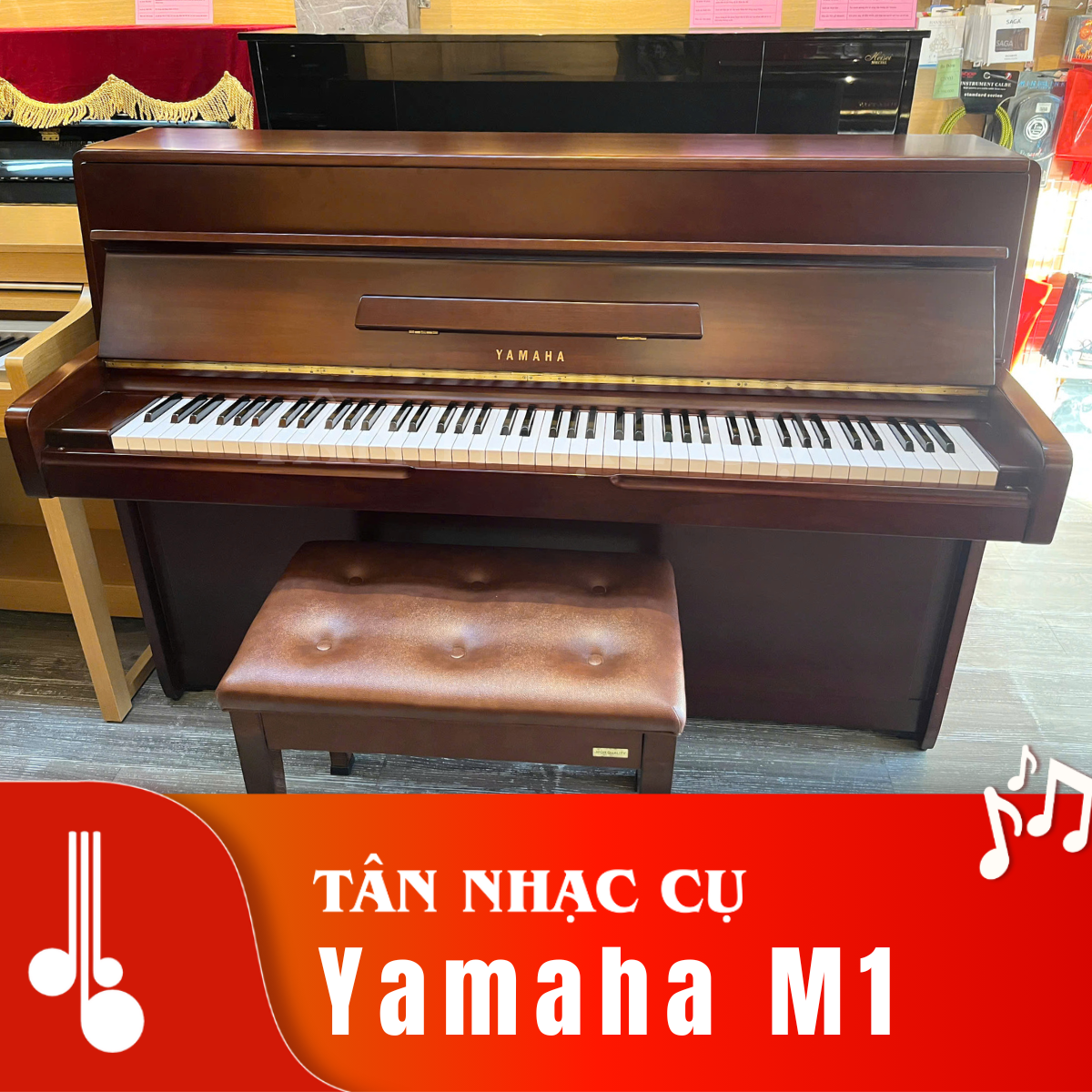 Đàn Piano Cơ Yamaha M1 - Qua Sử Dụng