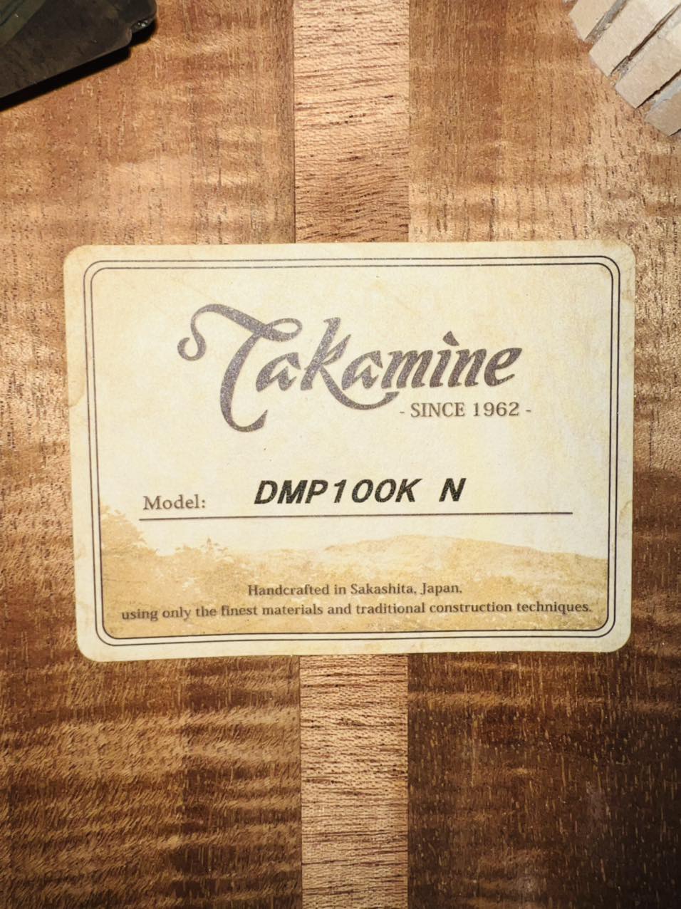Đàn Guitar Acoustic Takamine DMP100K N