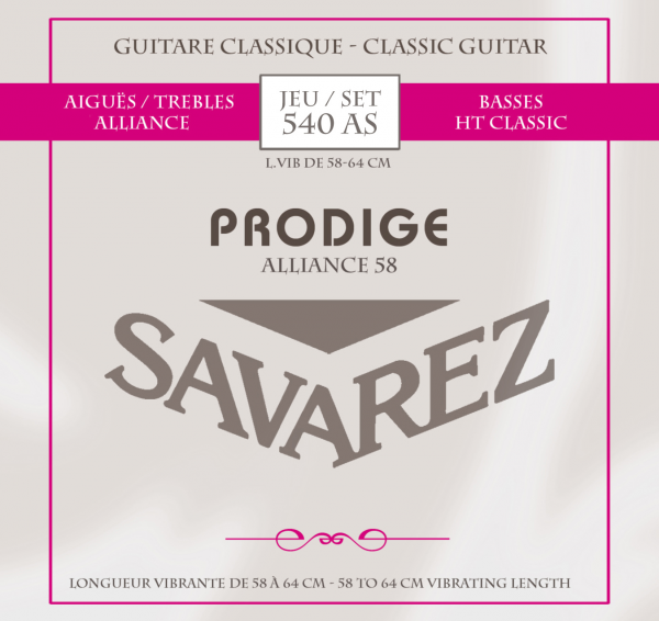 Dây Đàn Guitar Classic Savarez Prodige 40AS