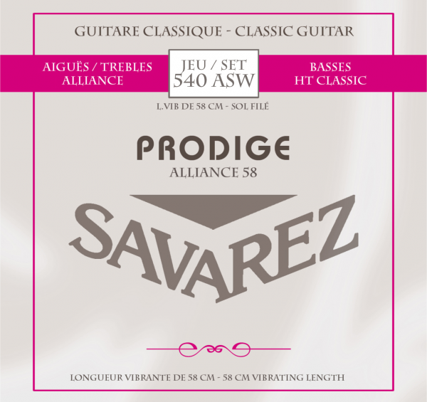 Dây Đàn Guitar Classic Savarez Prodige 540ASW