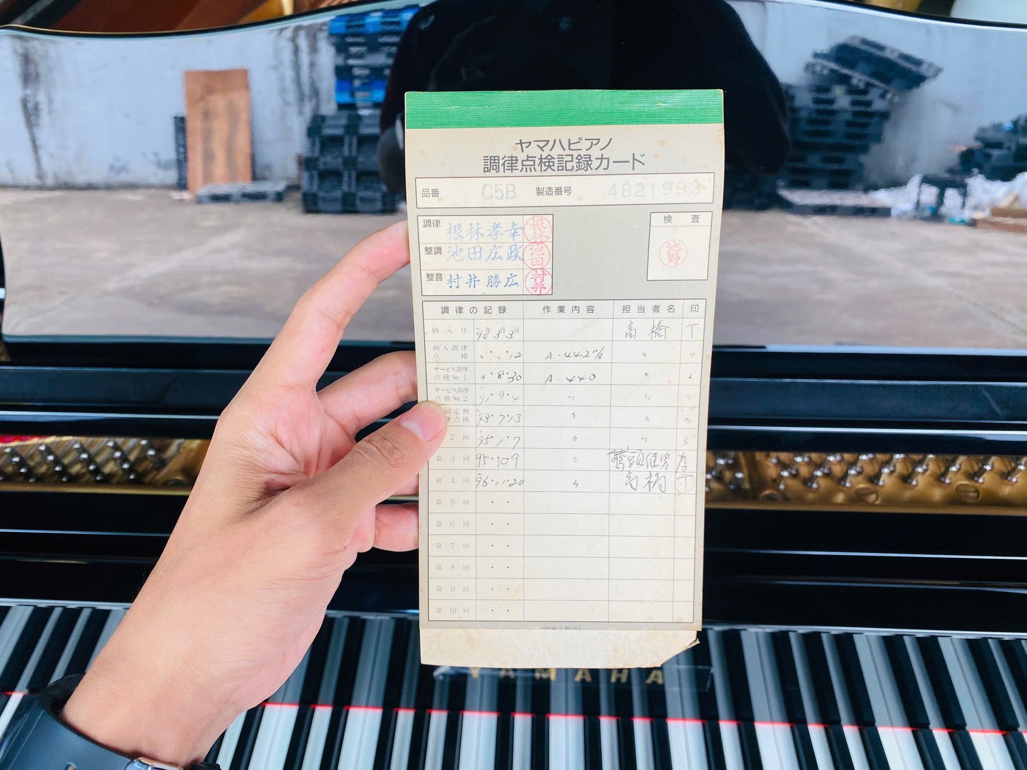 Đàn Grand Piano Yamaha C5B