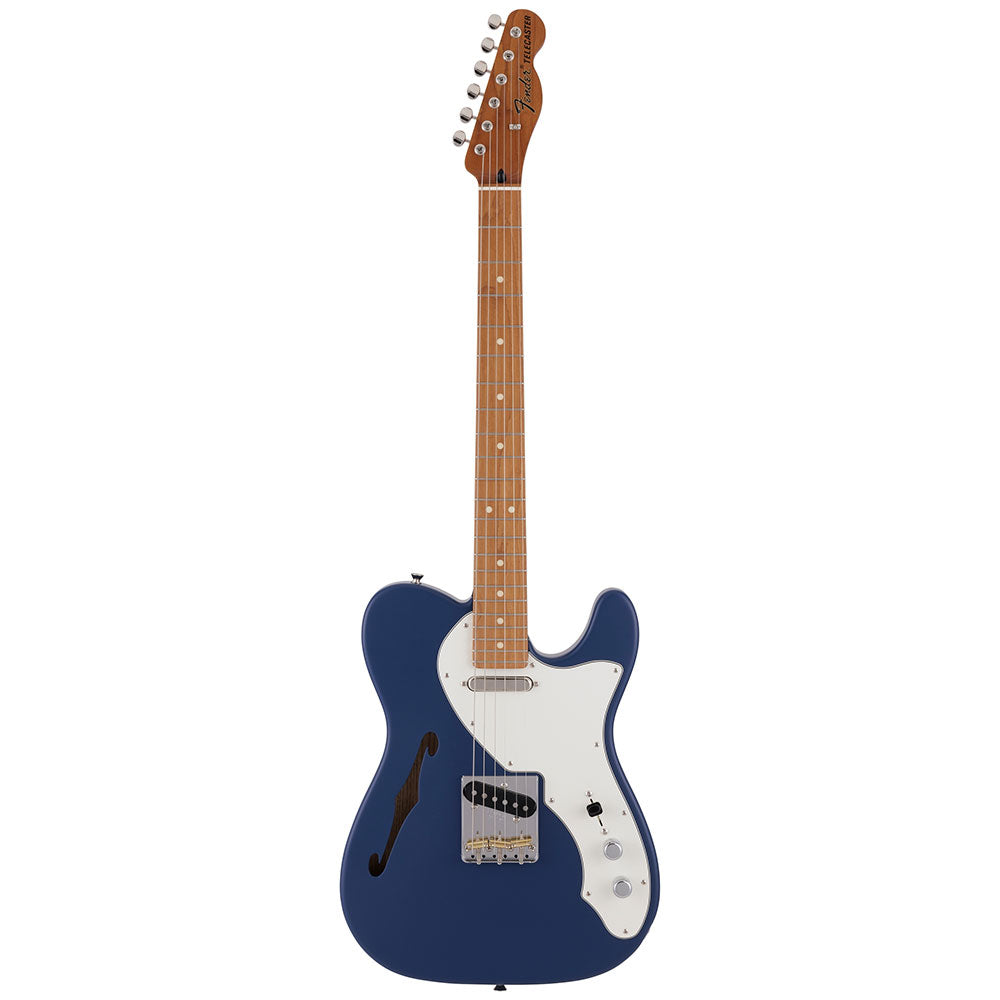 Đàn Guitar Điện Fender Made in Japan Hybrid II Telecaster Thinline Limited Run Satin Indigo