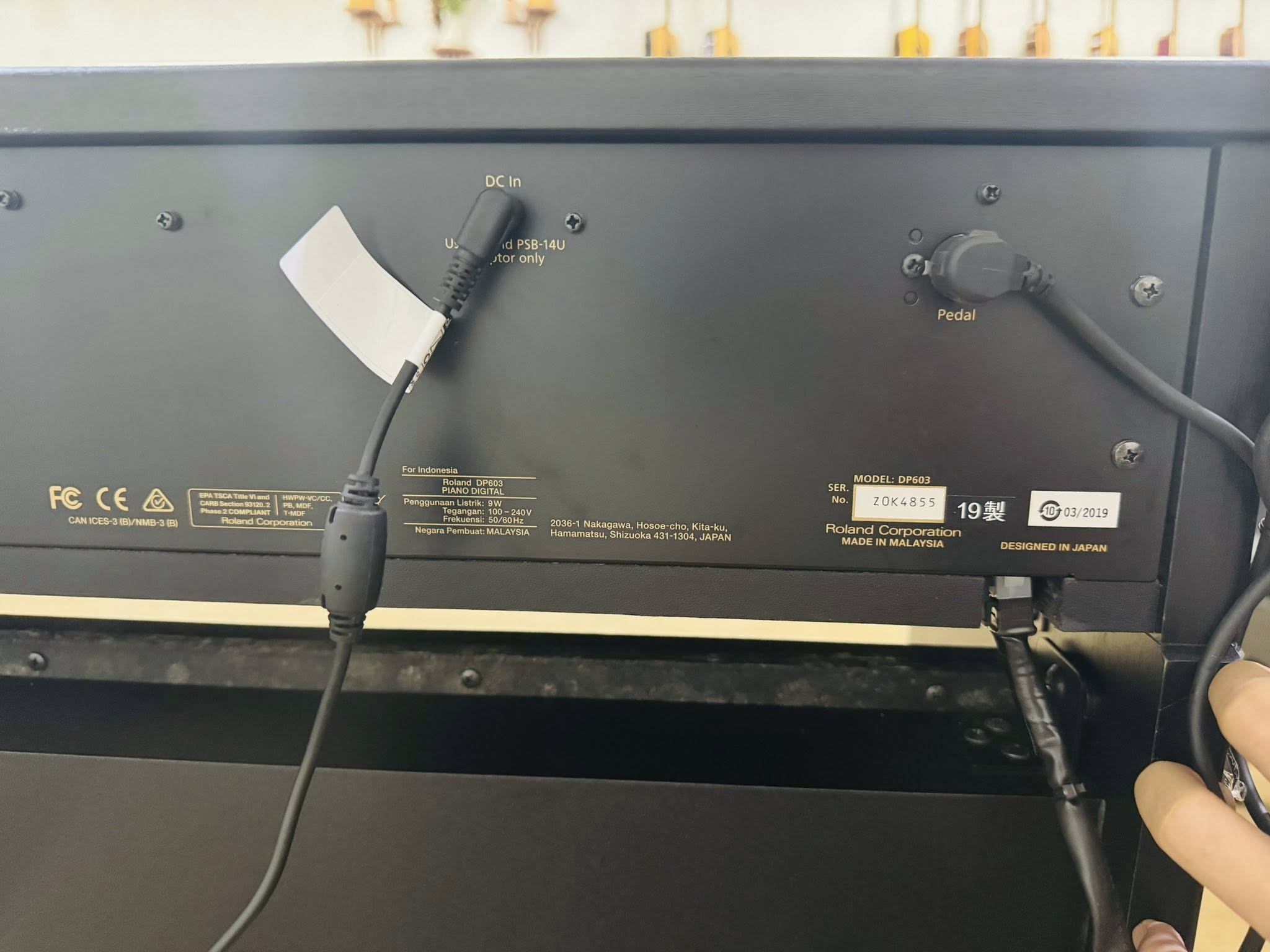 Đàn Piano Điện Roland DP603