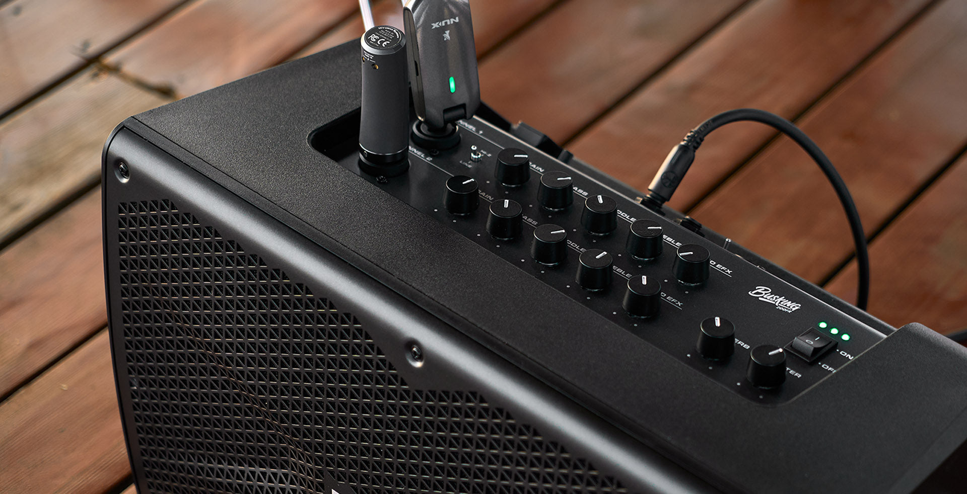 Amplifier Đa Năng Nux Busking 200FR, Combo 200W