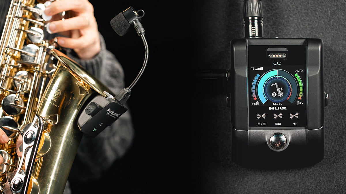 Micro Thu Phát Không Dây Cho Nhạc Cụ Hơi Nux B6 Pro
