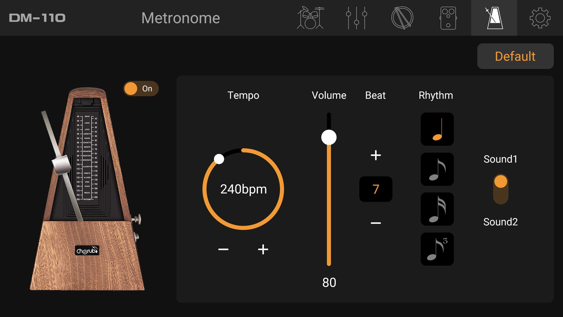 Trống Điện Nux DM110