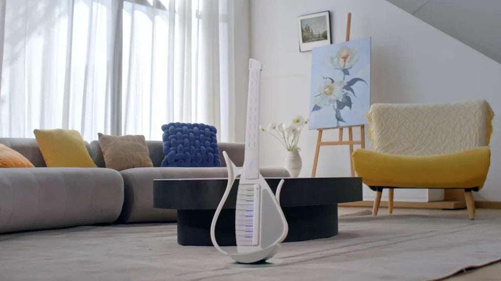 Đàn Guitar Enya Cyber G Stringless Keyboard Module, White