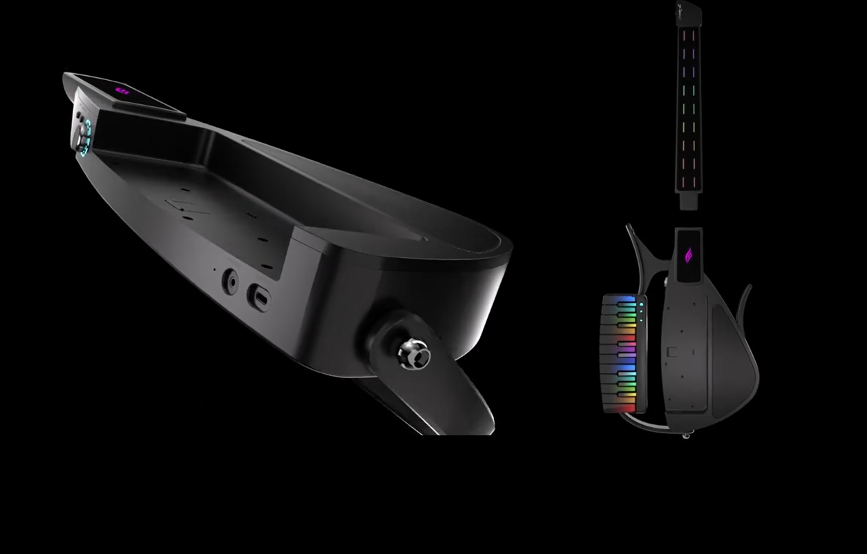 Đàn Guitar Enya Cyber G Stringless Pick Module, Black